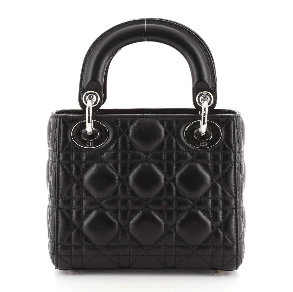 Lady Dior Bag Cannage Quilt Lambskin Mini