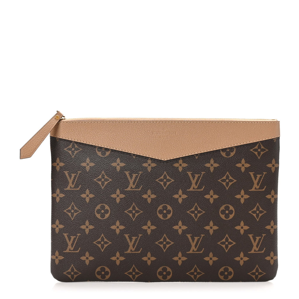 Monogram Daily Pouch Sesame