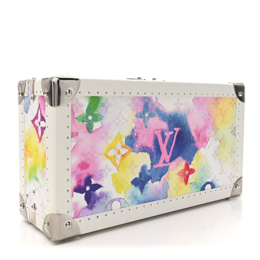 Monogram Watercolor Coffret 8 Watch Case Multicolor