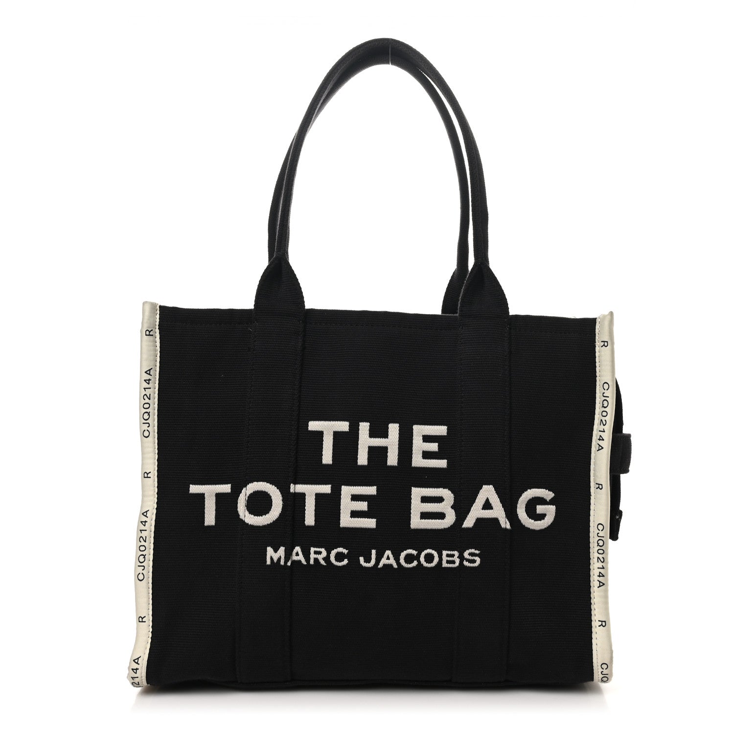 Jacquard Large The Traveler Tote Bag Black