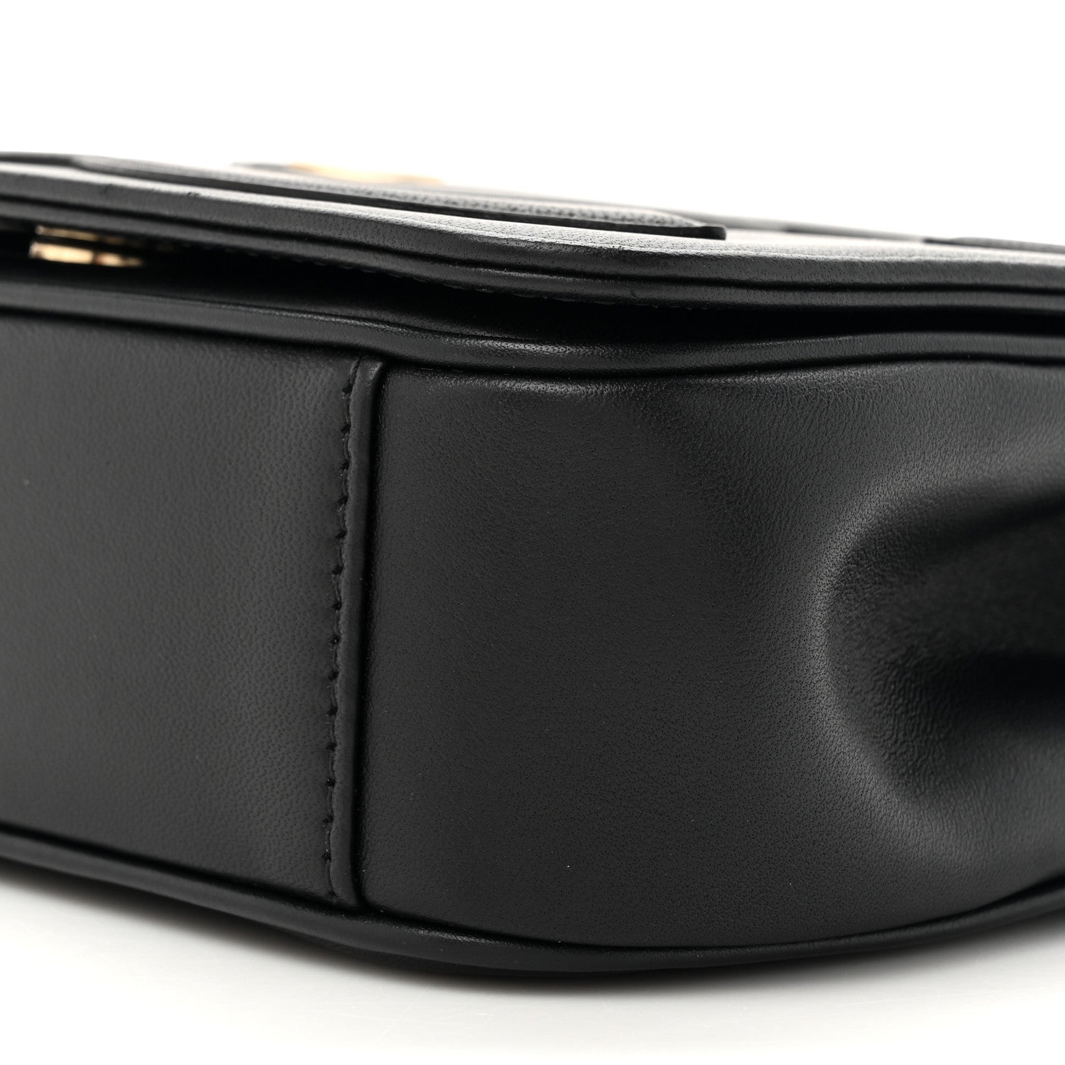 Lambskin CC Mania Flap Bag Black
