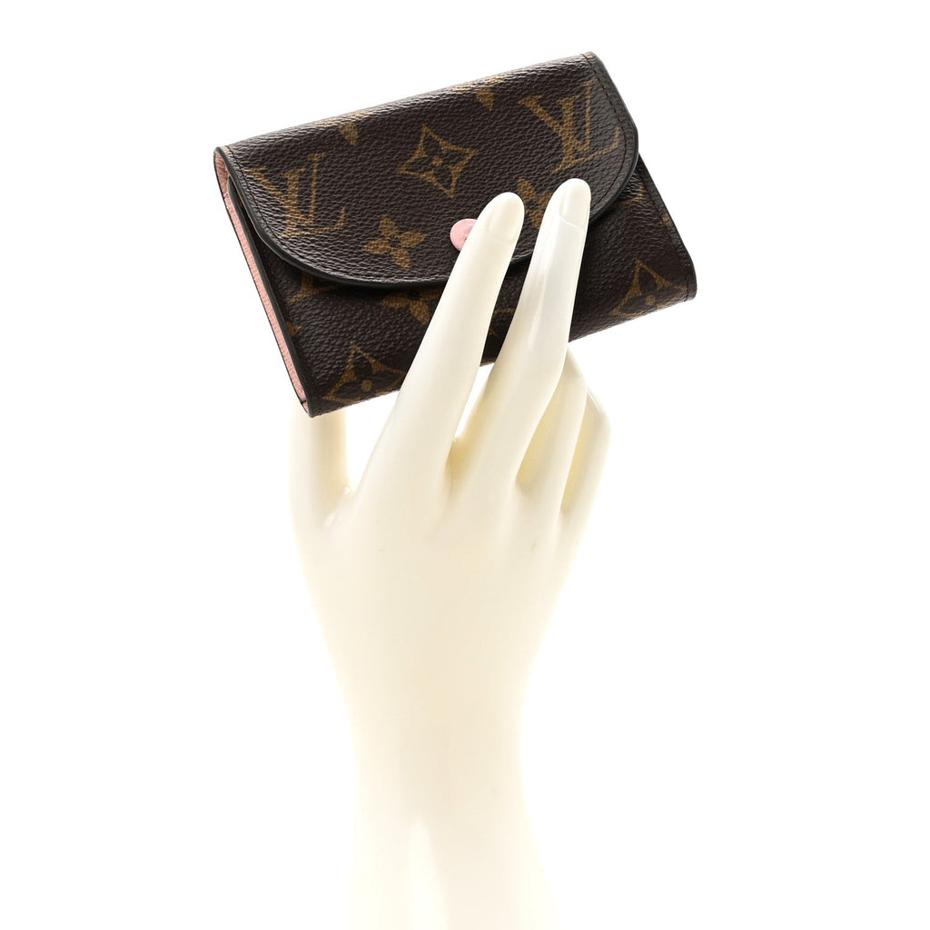 Monogram Rosalie Coin Purse Rose Ballerine
