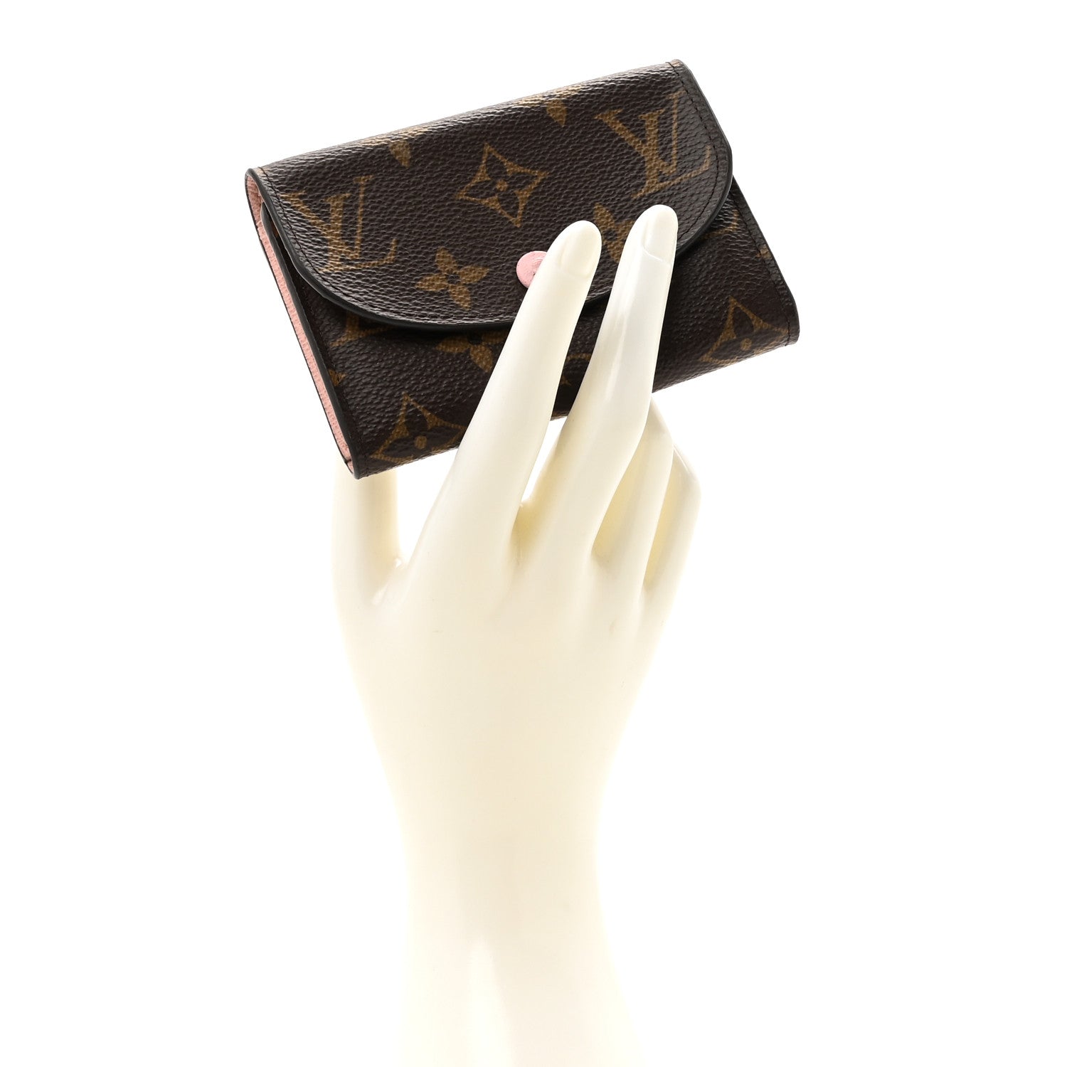 Monogram Rosalie Coin Purse Rose Ballerine