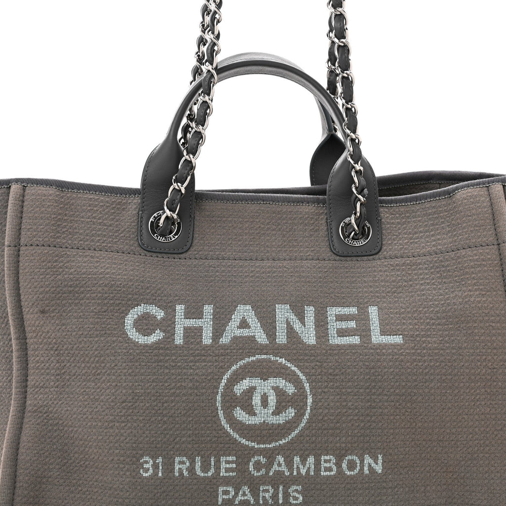 Mixed Fibers Medium Deauville Tote Grey