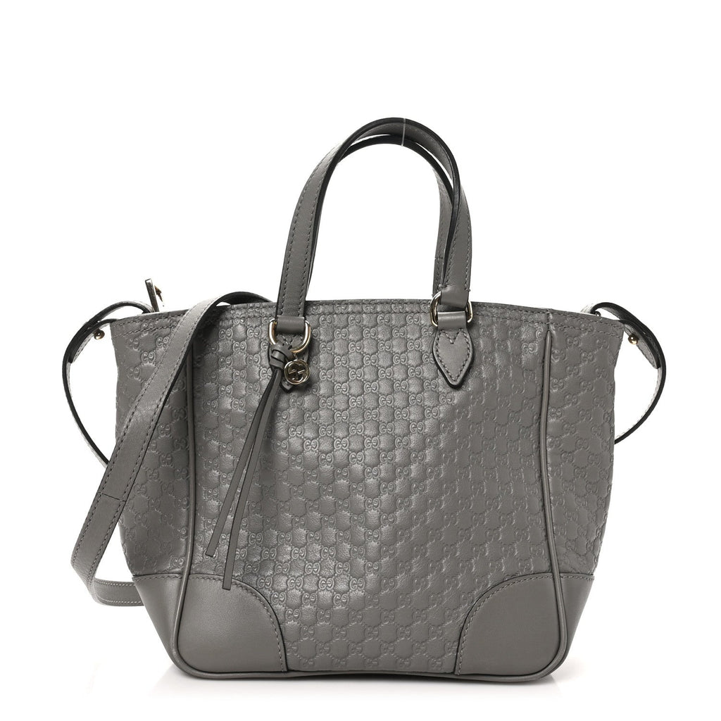 Microguccissima Small Bree Tote Graphite