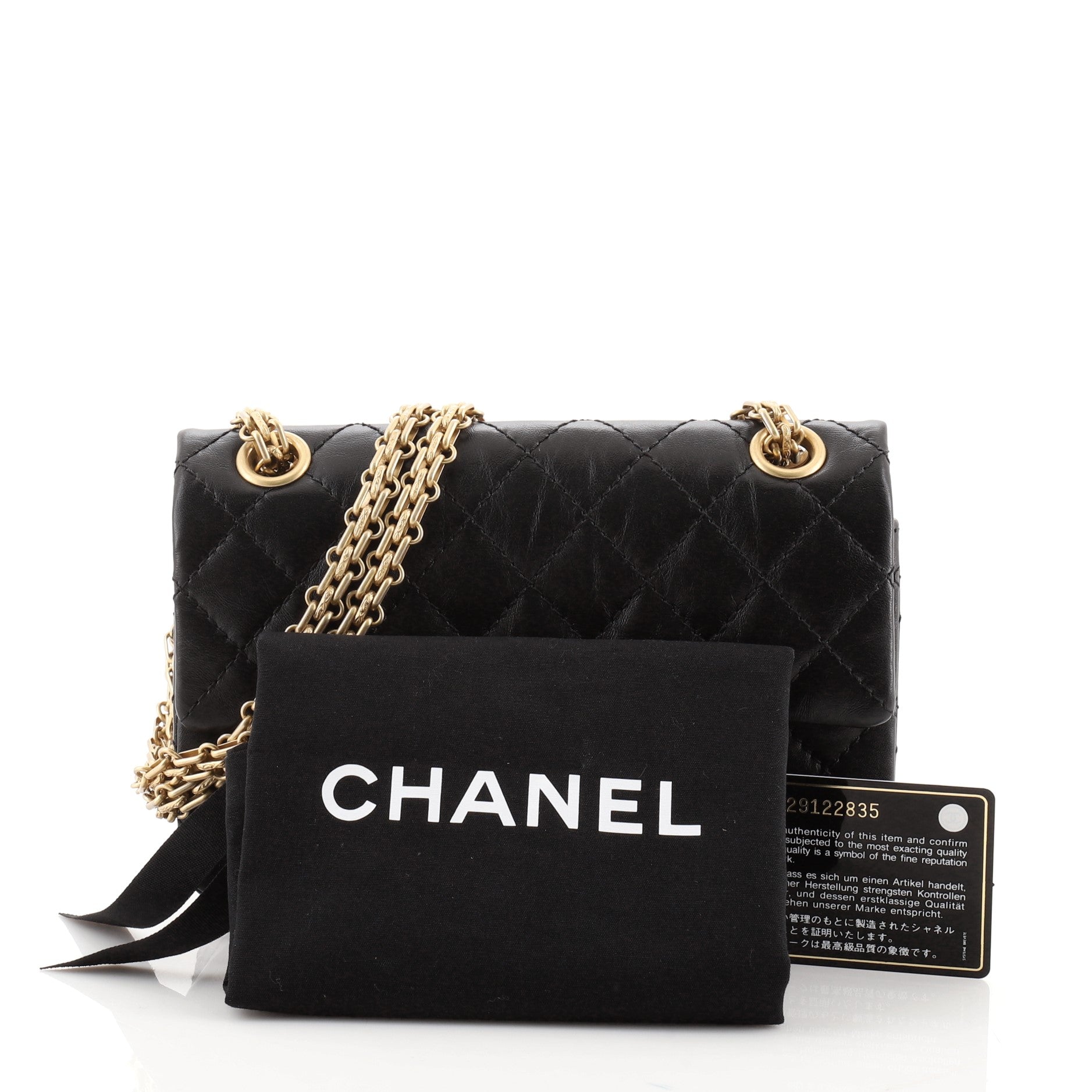 Reissue 2.55 Flap Bag Quilted Aged Calfskin Mini