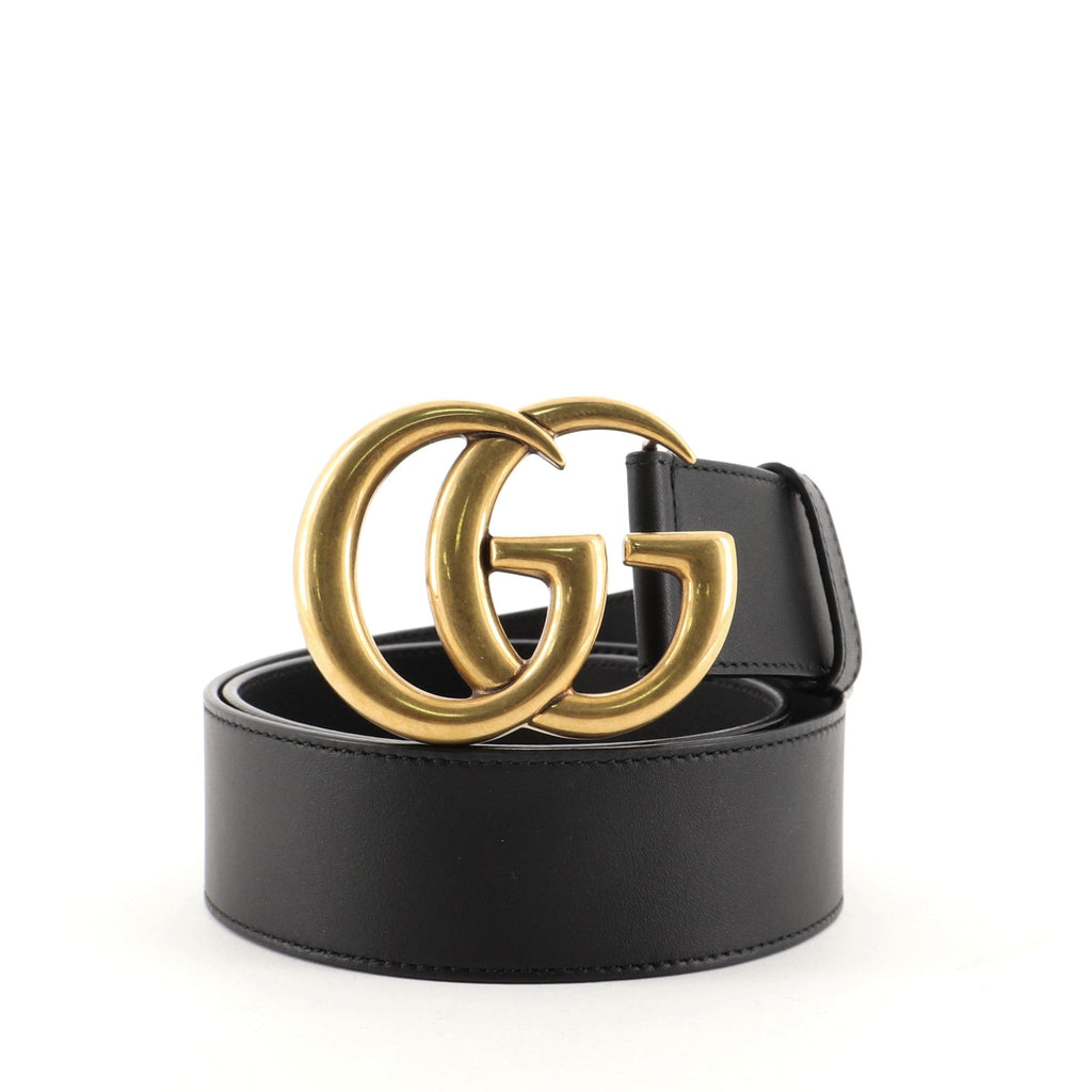 GG Marmont Belt Leather Wide 80