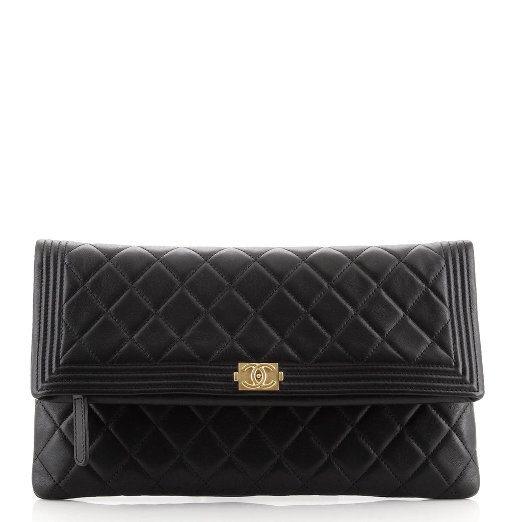 Boy Beauty CC Clutch Quilted Lambskin