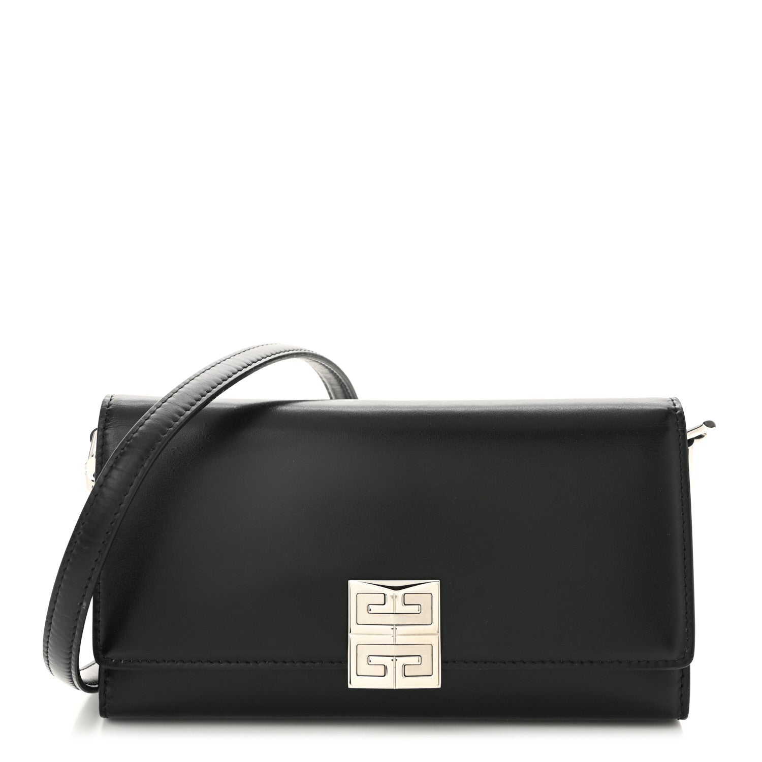 Box Calfskin 4G Wallet on Chain Black