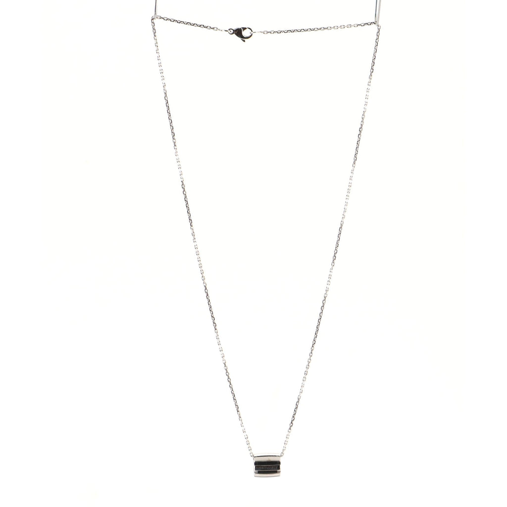 Class One Pendant Necklace 18K White Gold