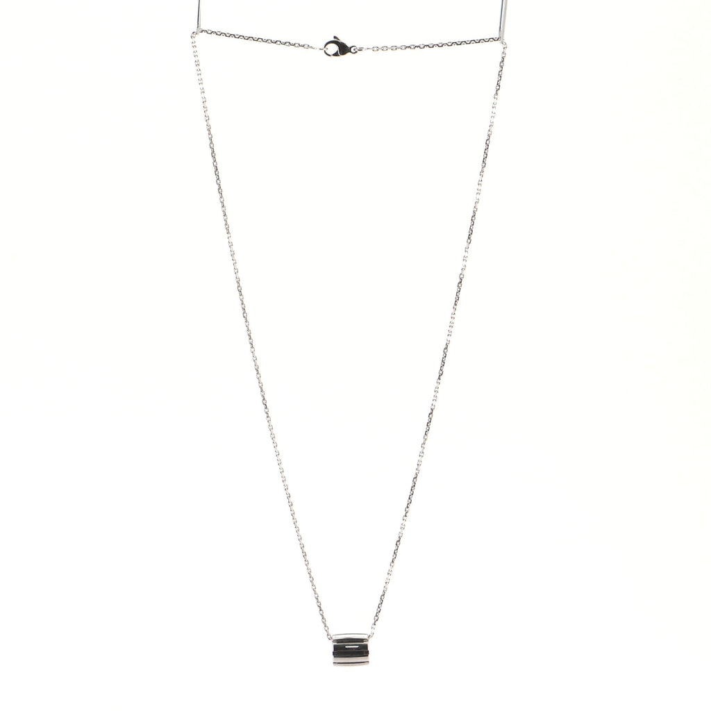 Class One Pendant Necklace 18K White Gold