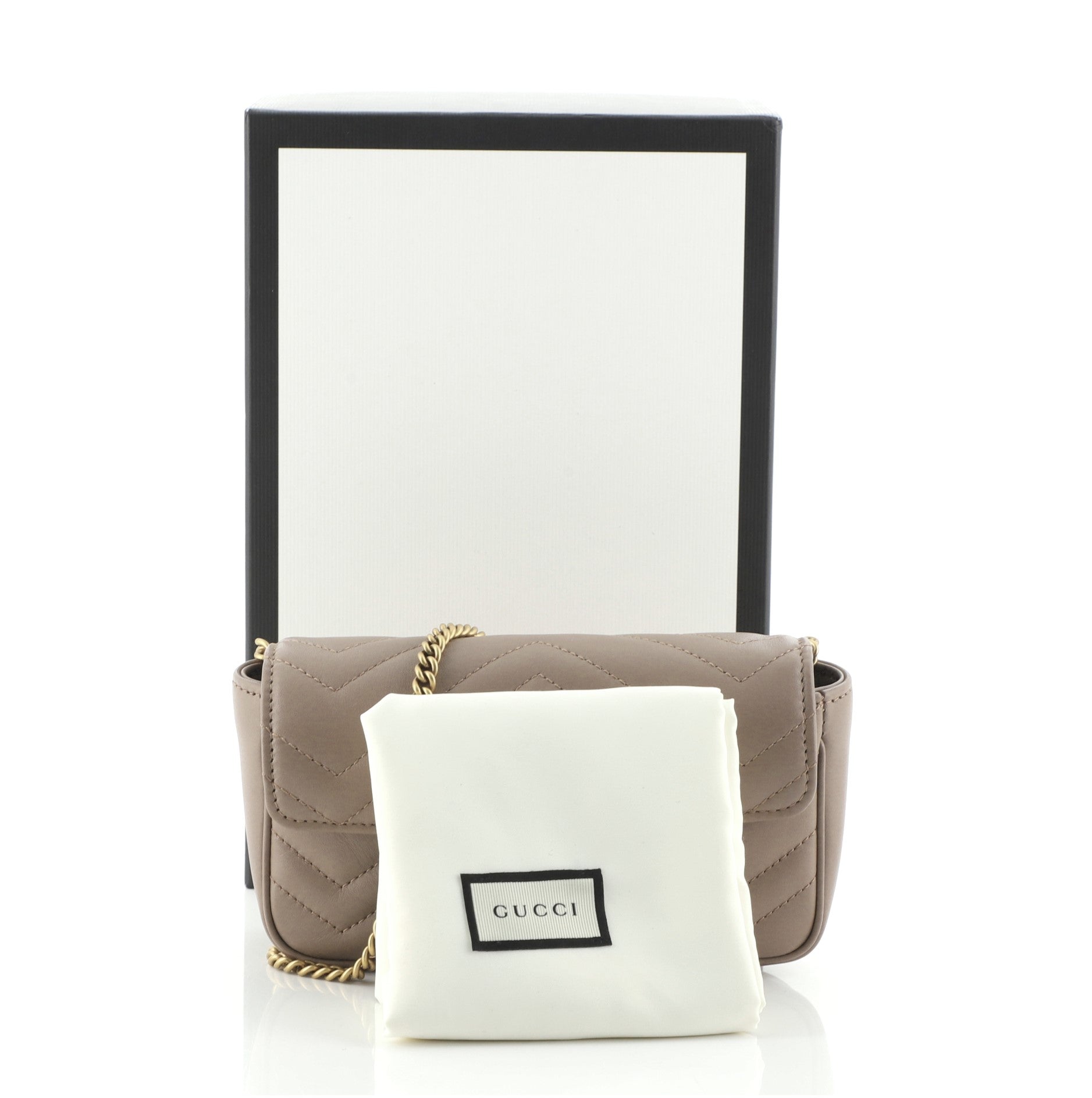 GG Marmont Flap Bag Matelasse Leather Super Mini