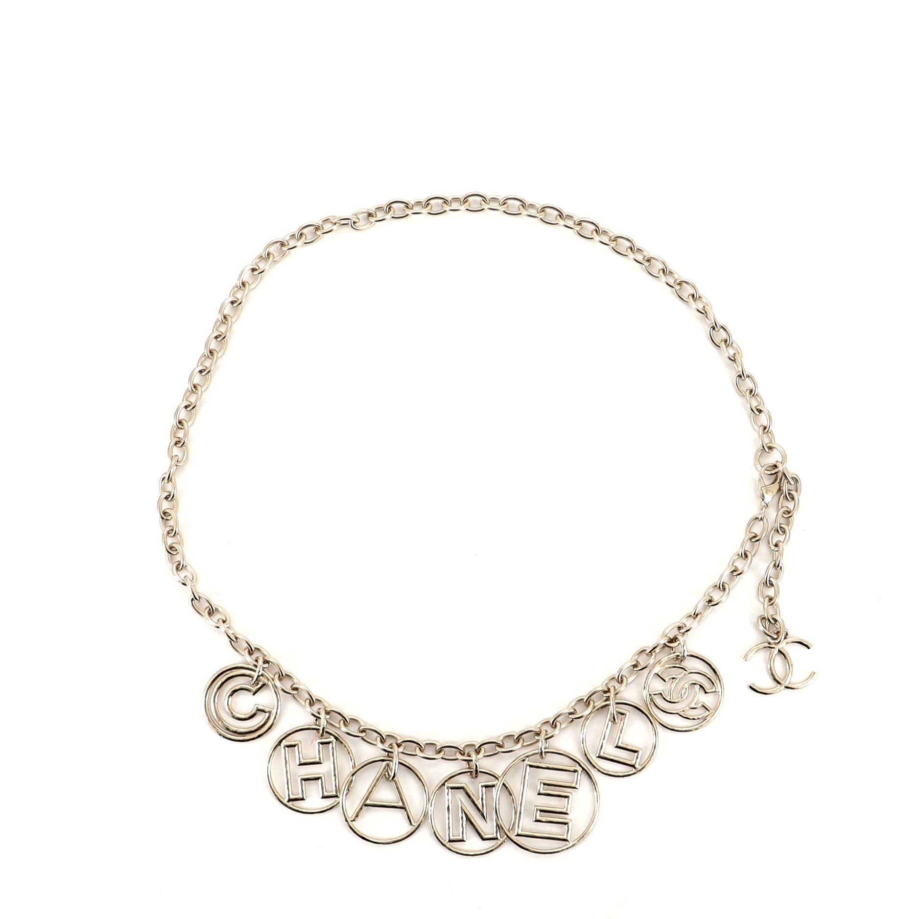 Logo Chain Belt Metal 40