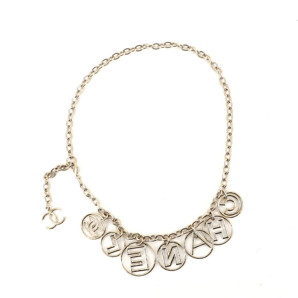 Logo Chain Belt Metal 40