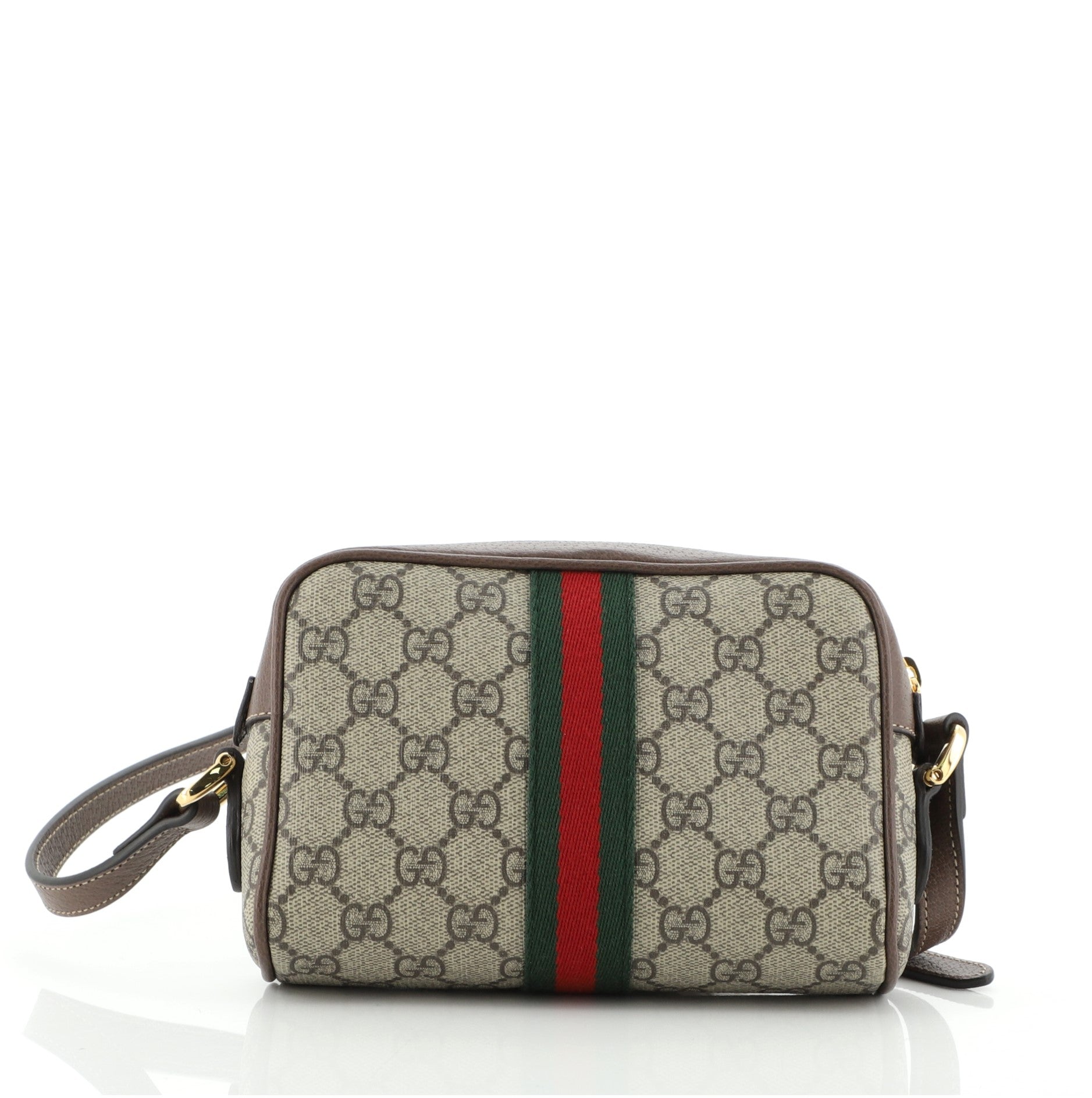 Ophidia Shoulder Bag GG Coated Canvas Mini