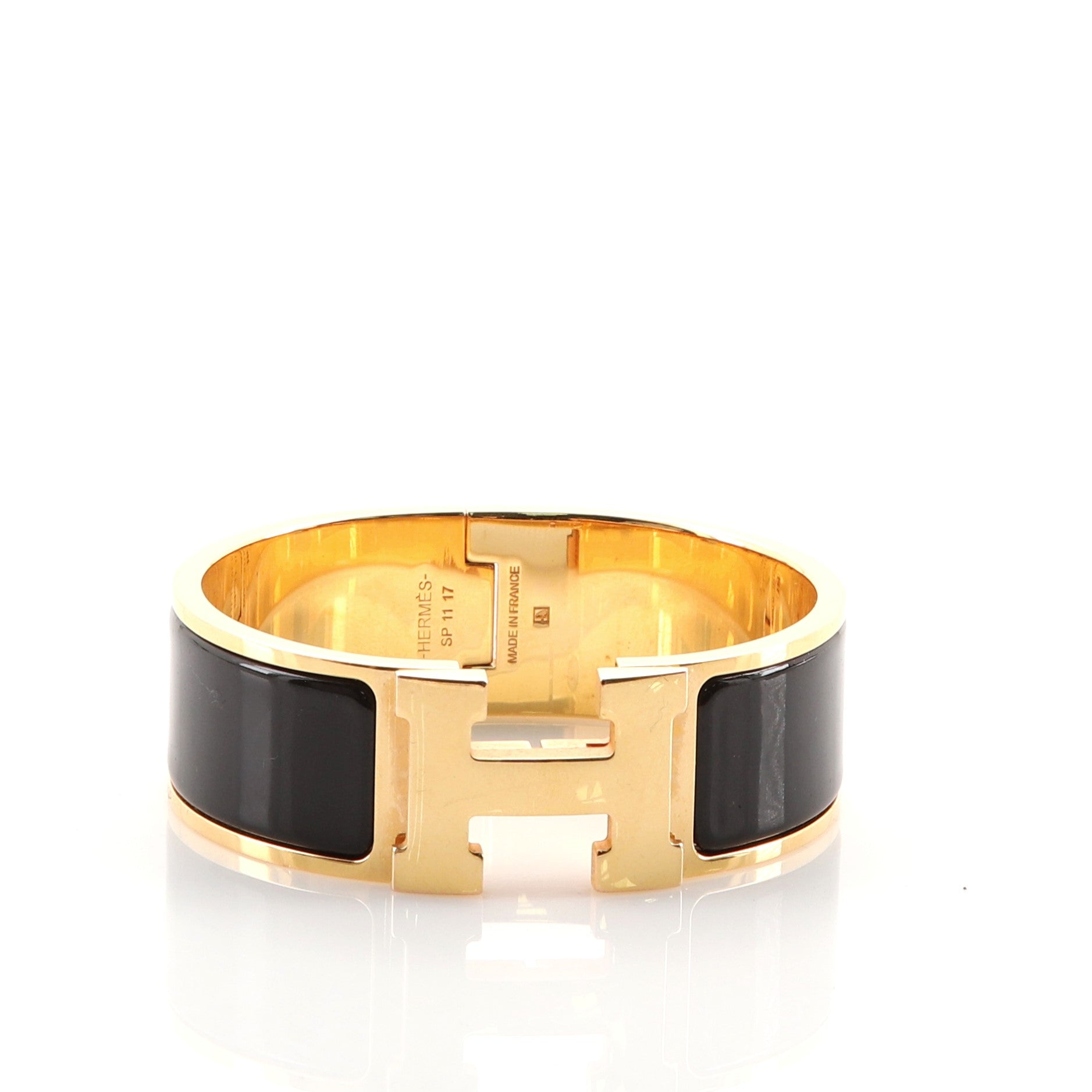 Clic H Bracelet Enamel Wide