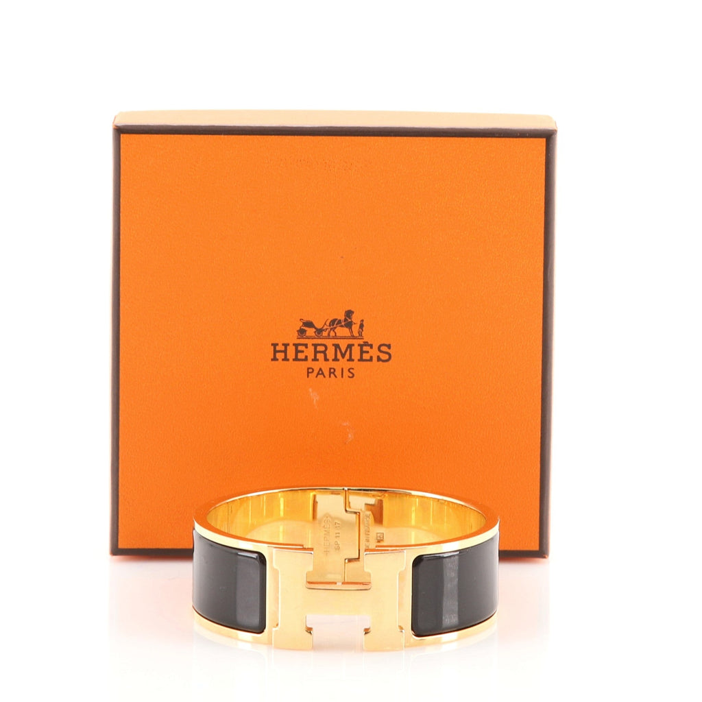 Clic H Bracelet Enamel Wide