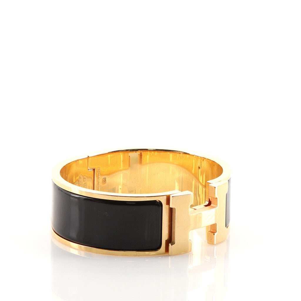 Clic H Bracelet Enamel Wide