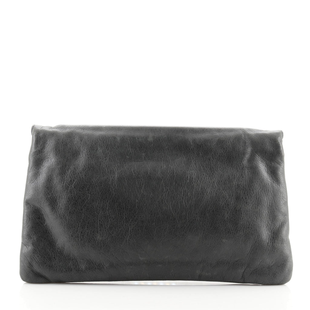 Giant Studs Envelope Clutch Leather