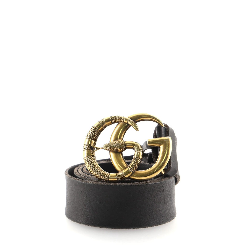 Snake Marmont Belt Leather Wide 85