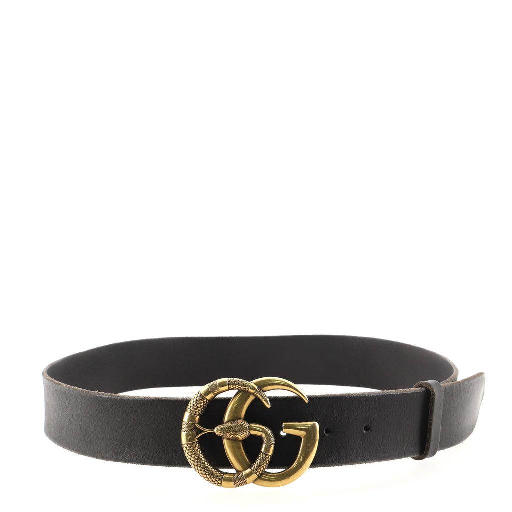 Snake Marmont Belt Leather Wide 85