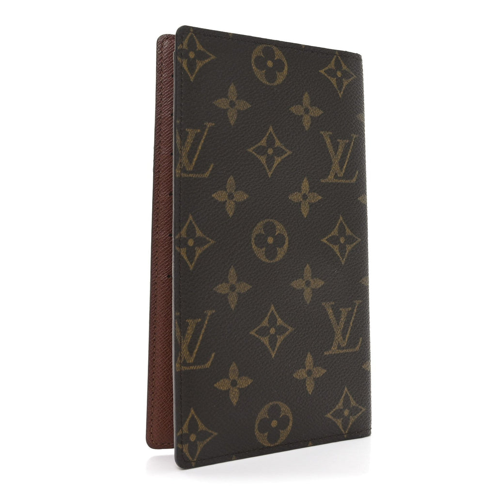 Monogram Porte Chequier Cartes Credit European Checkbook Wallet