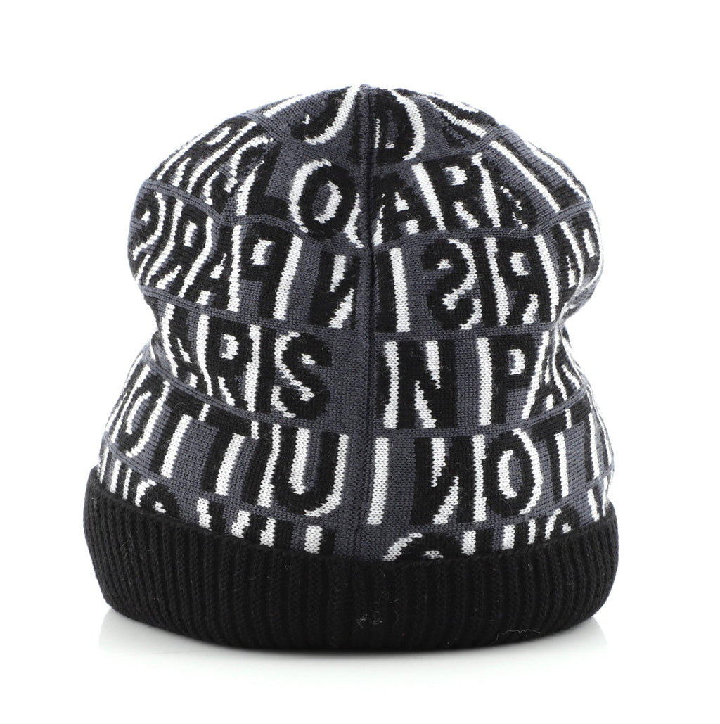 3D Logo Beanie Knit Wool XS