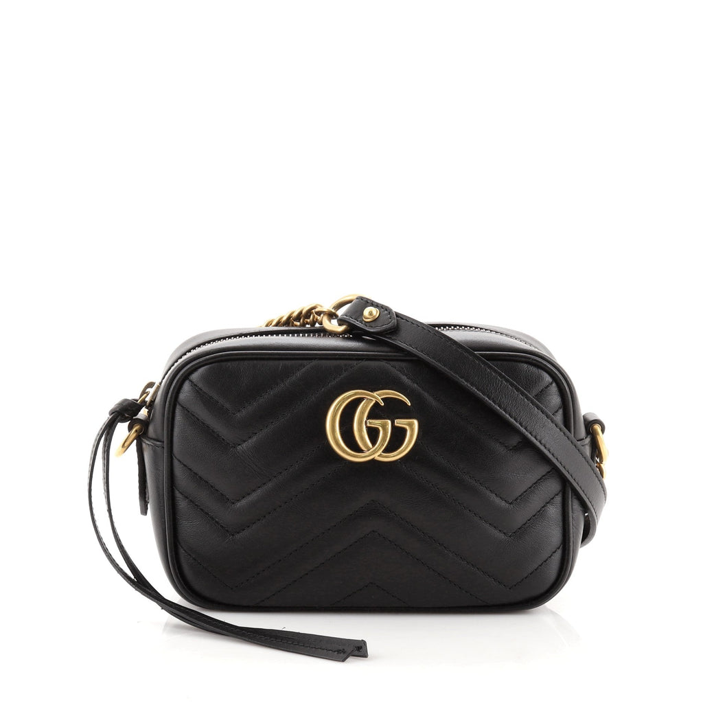 GG Marmont Shoulder Bag Matelasse Leather Mini