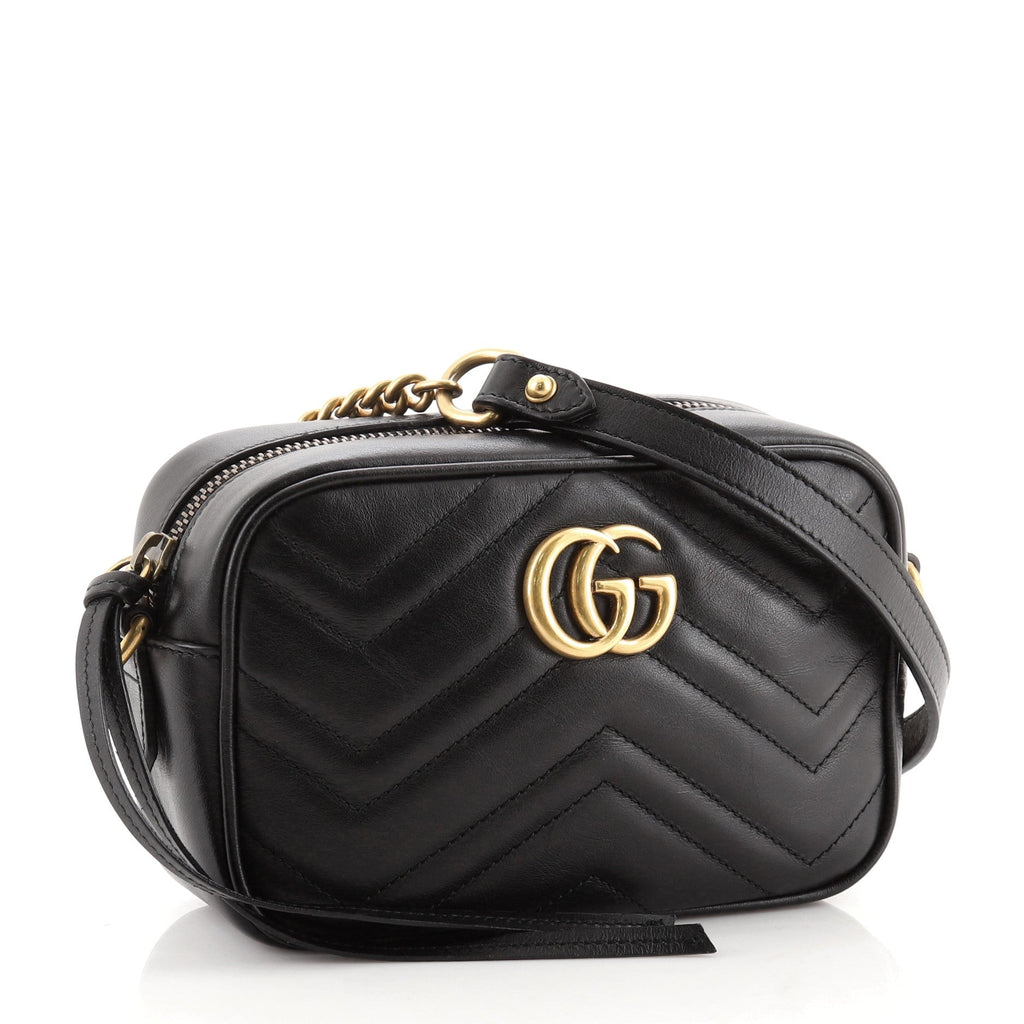 GG Marmont Shoulder Bag Matelasse Leather Mini