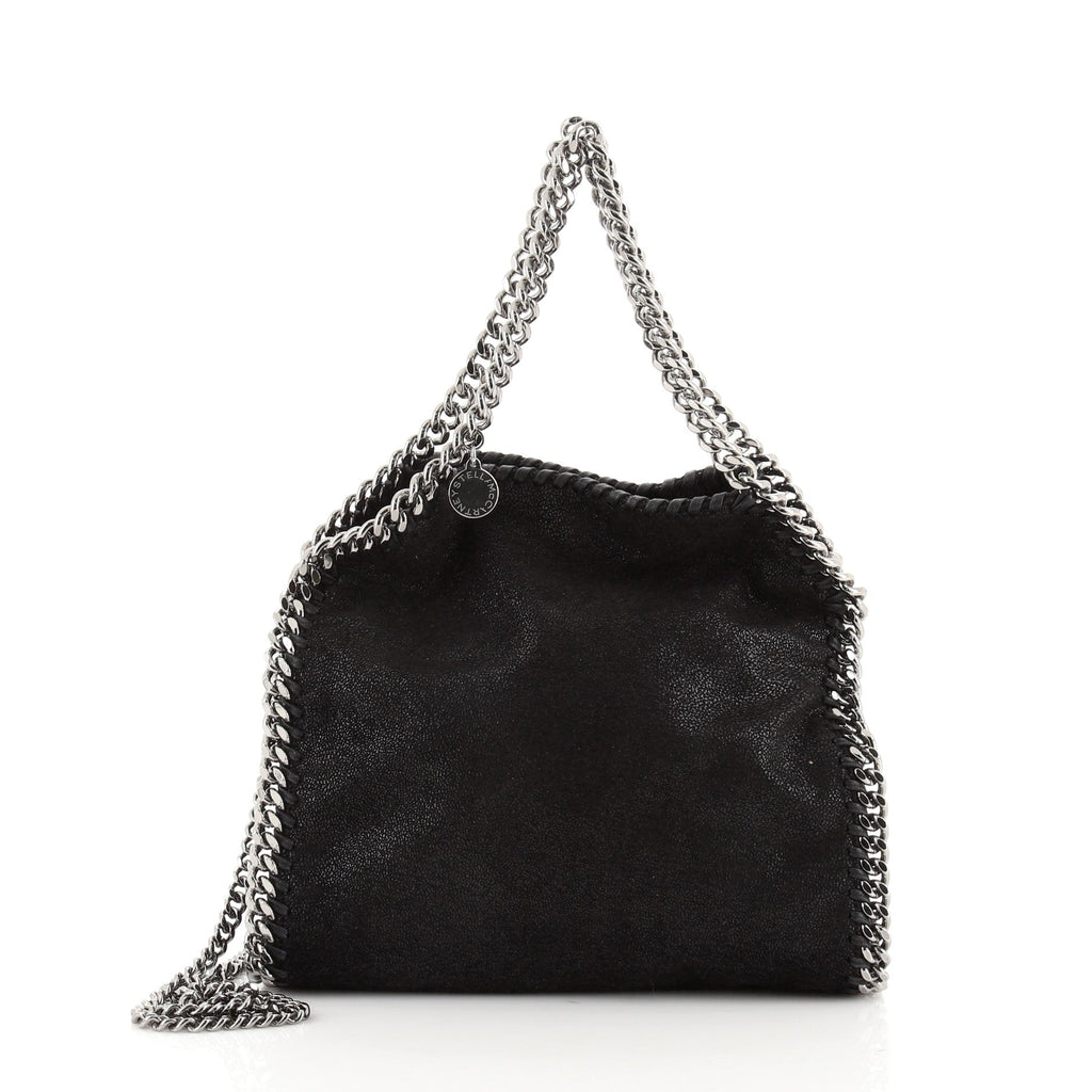 Falabella Fold Over Crossbody Bag Shaggy Deer Mini