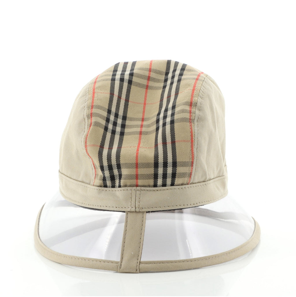 1983 Bucket Hat Nova Check Canvas and PVC Large