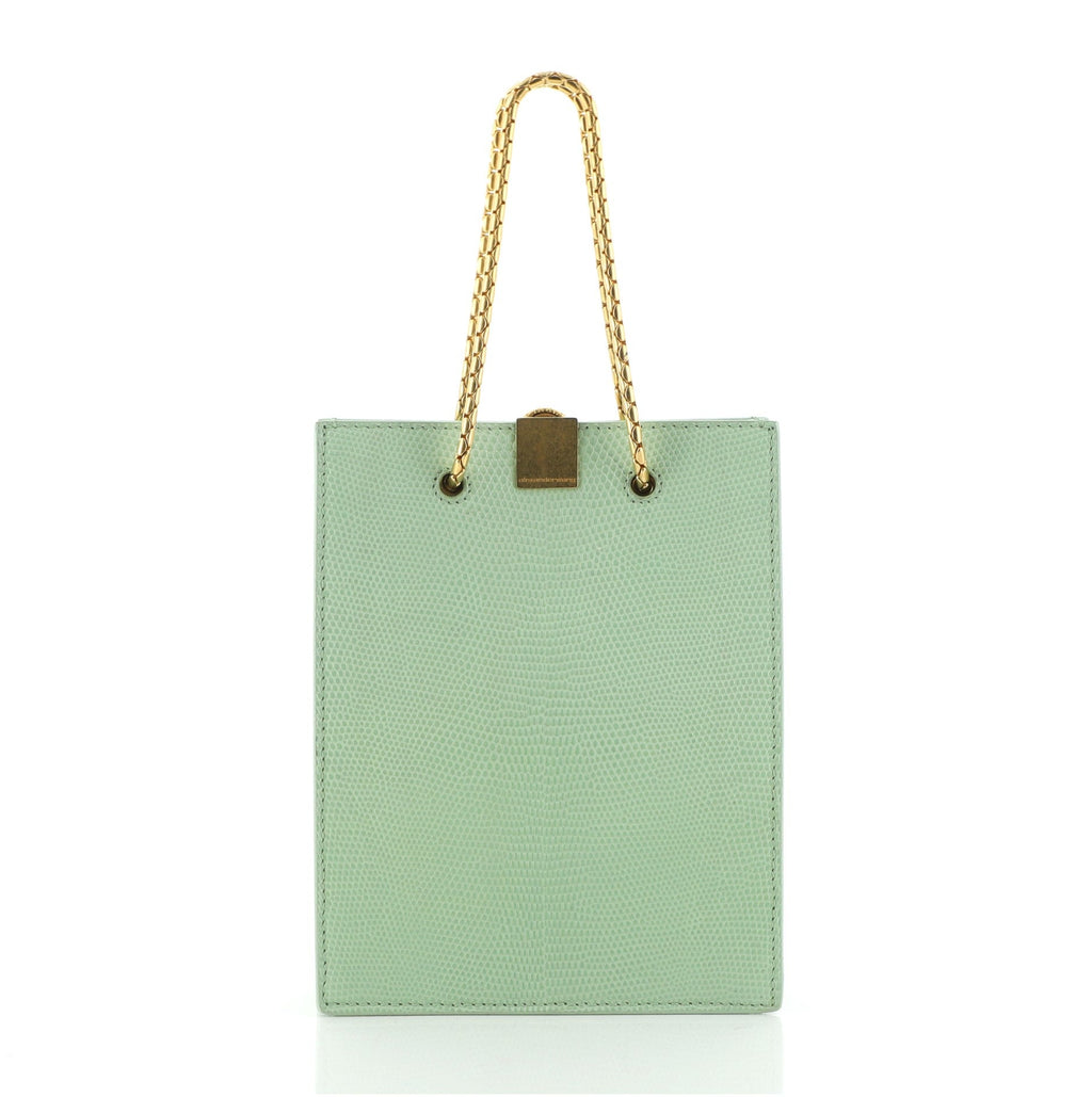 Alexander Wang Serpenti Forever Shopper Lizard Mini