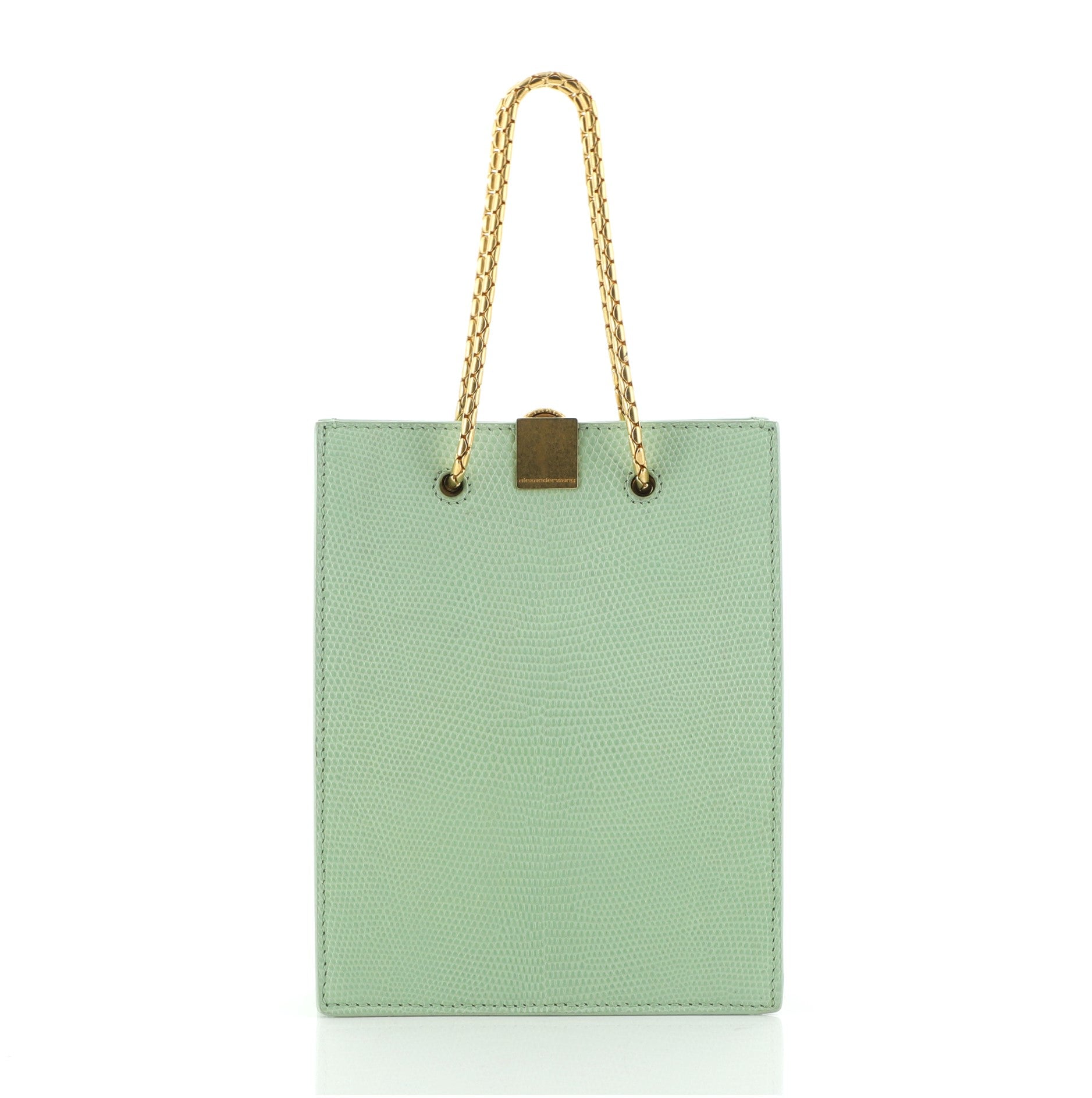 Alexander Wang Serpenti Forever Shopper Lizard Mini