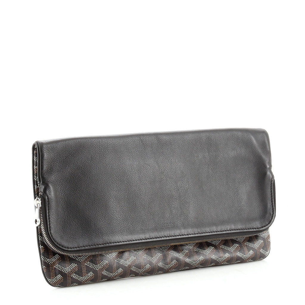 Saint Marie Clutch Coated Canvas