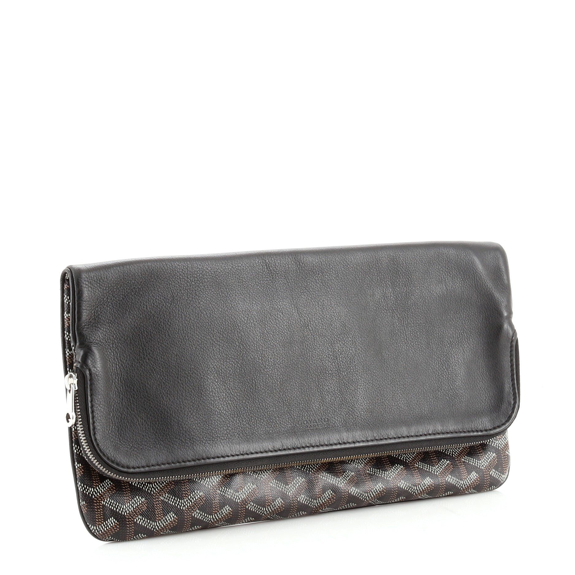 Saint Marie Clutch Coated Canvas