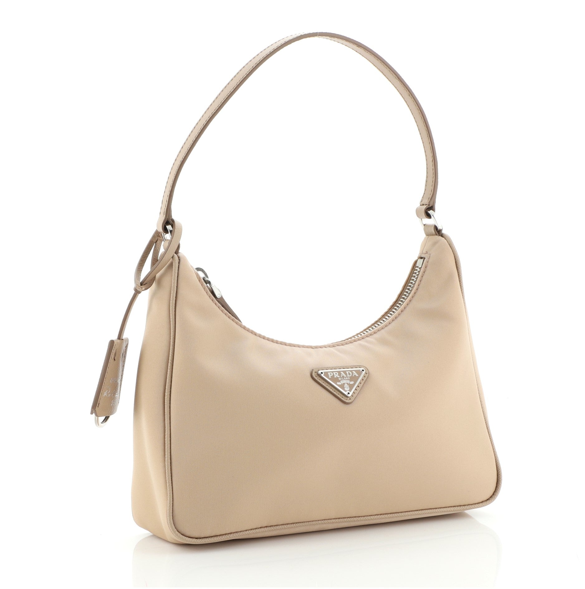 Re-Edition 2005 Hobo Tessuto with Saffiano Leather Mini