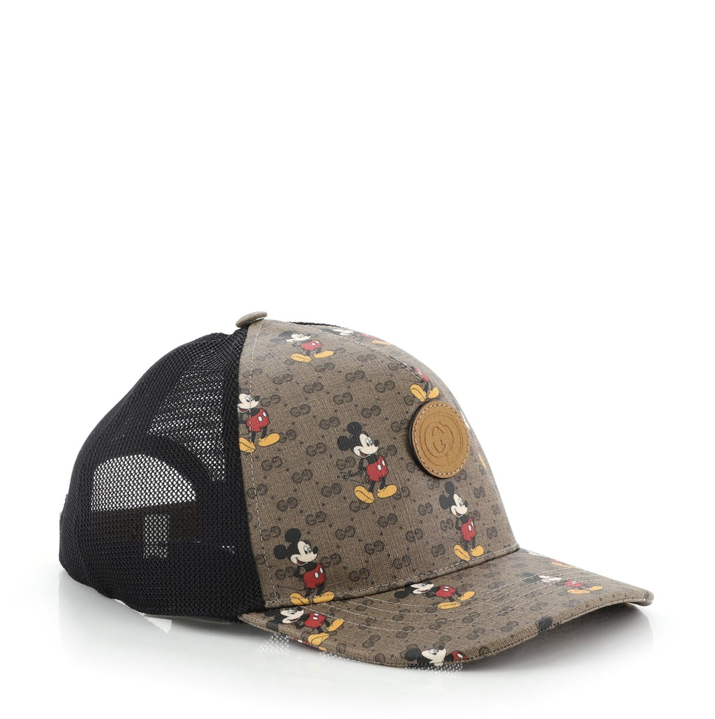 Disney Mickey Mouse Baseball Cap Printed Mini GG Coated Canvas Large