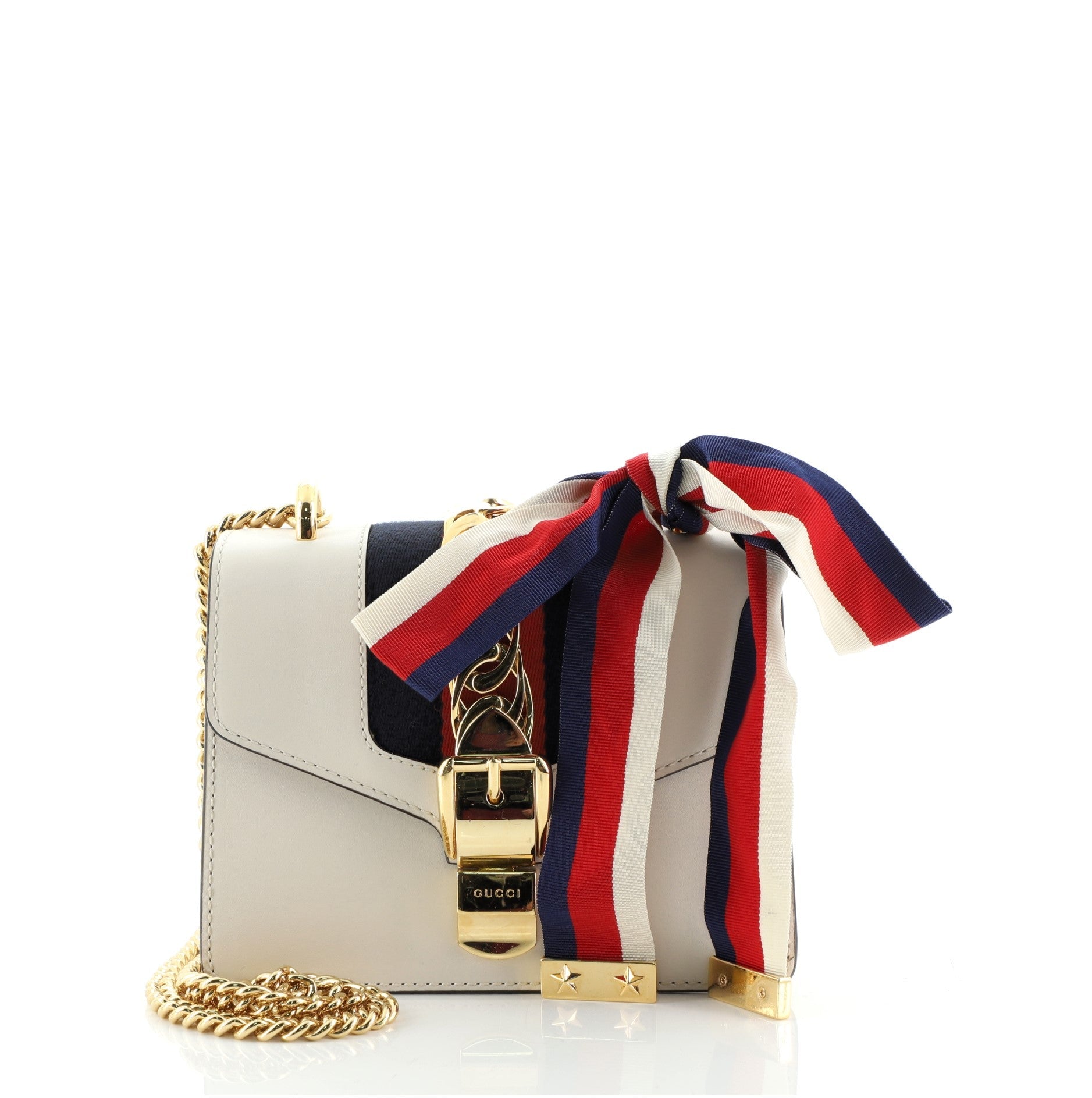 Sylvie Chain Shoulder Bag Leather Mini