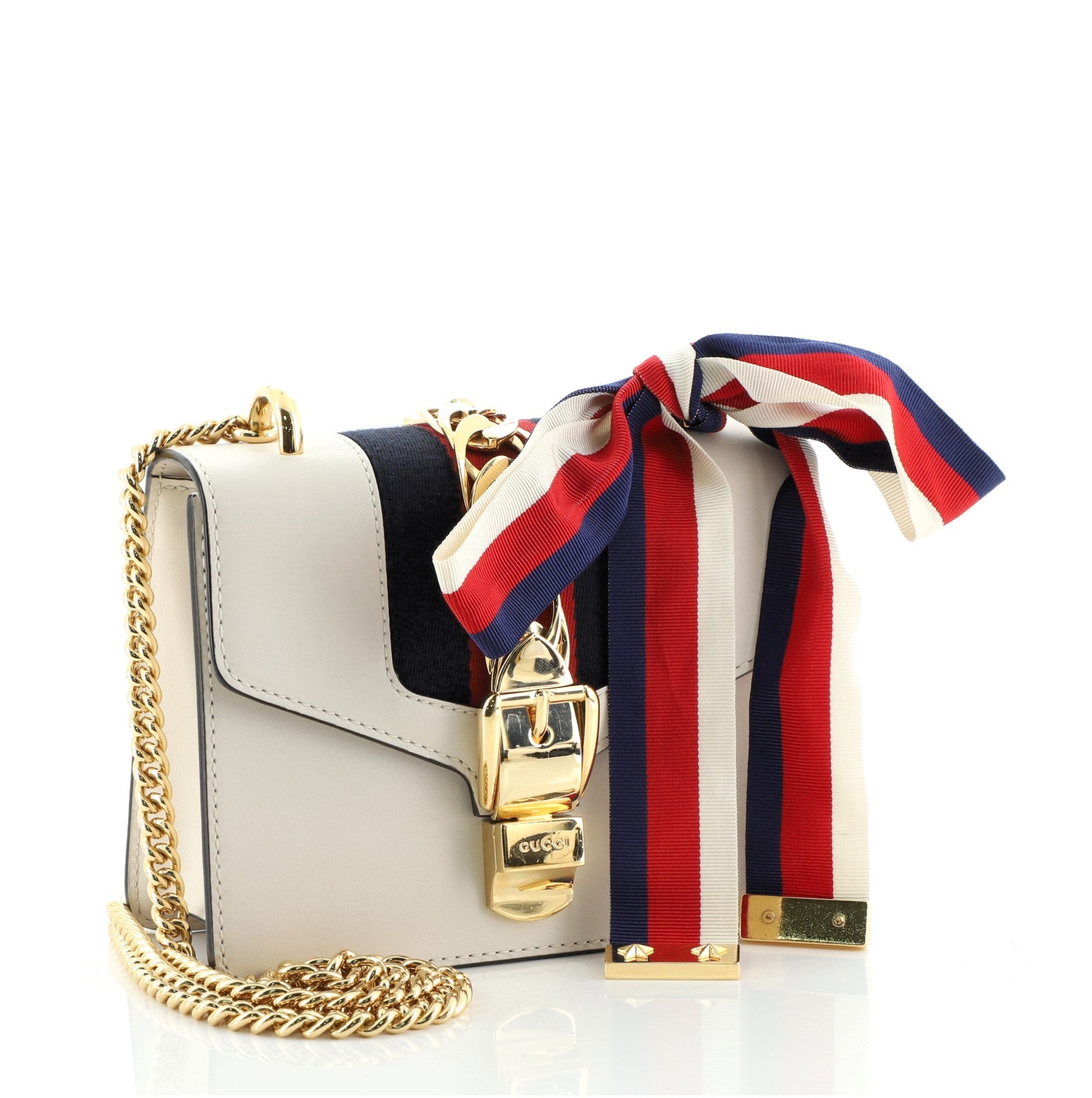 Sylvie Chain Shoulder Bag Leather Mini