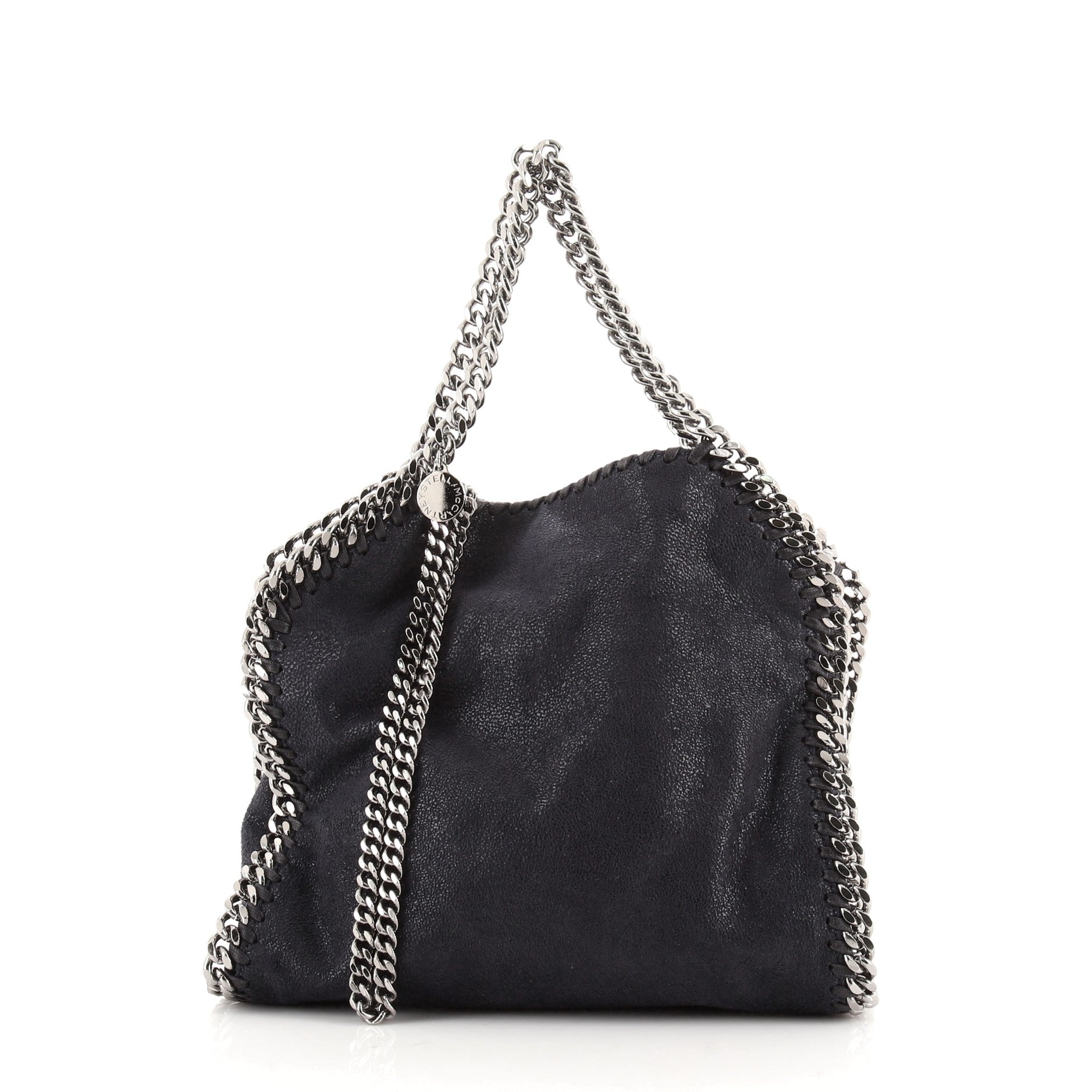 Falabella Fold Over Crossbody Bag Shaggy Deer Mini