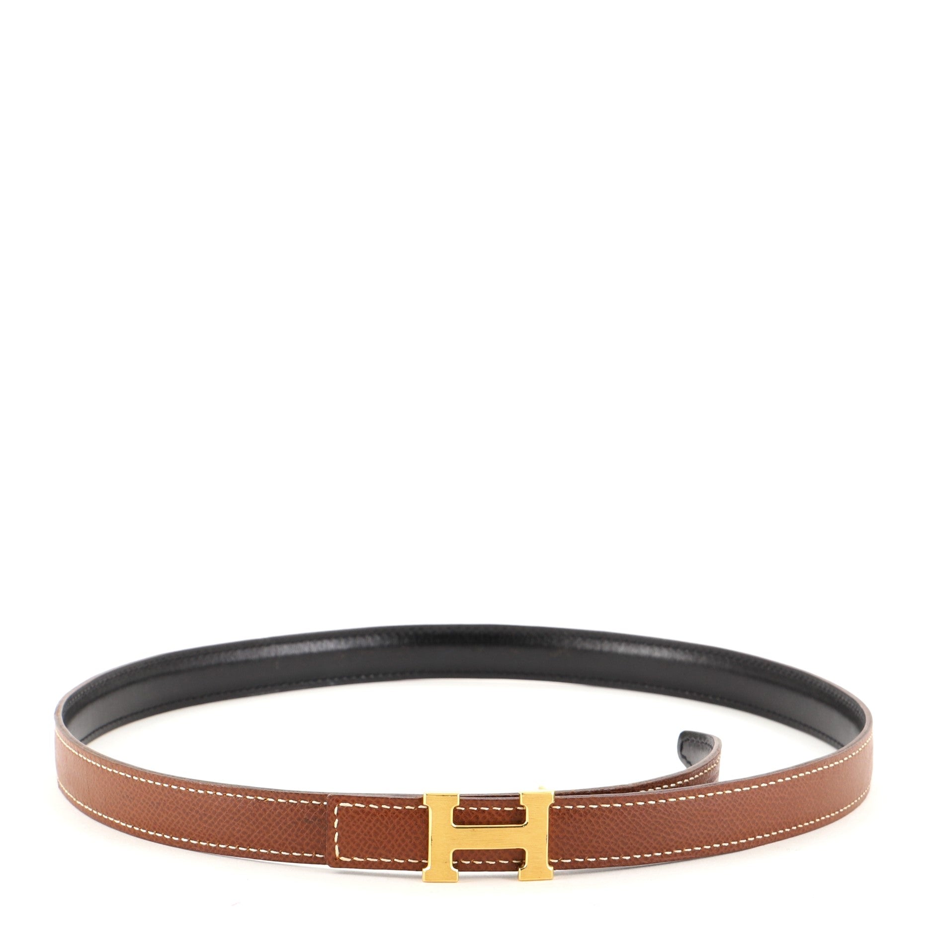 Constance Reversible Belt Leather Thin 75