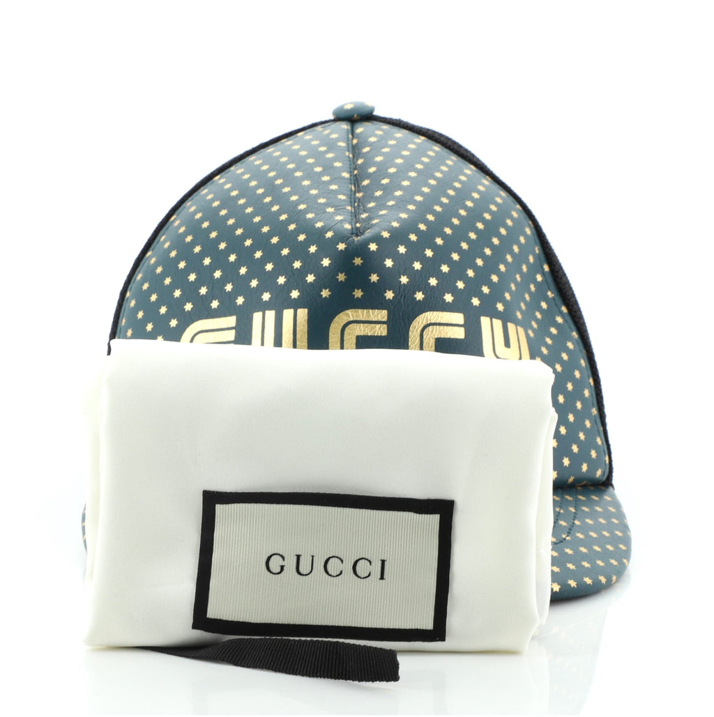 Baseball Cap Printed Leather XL