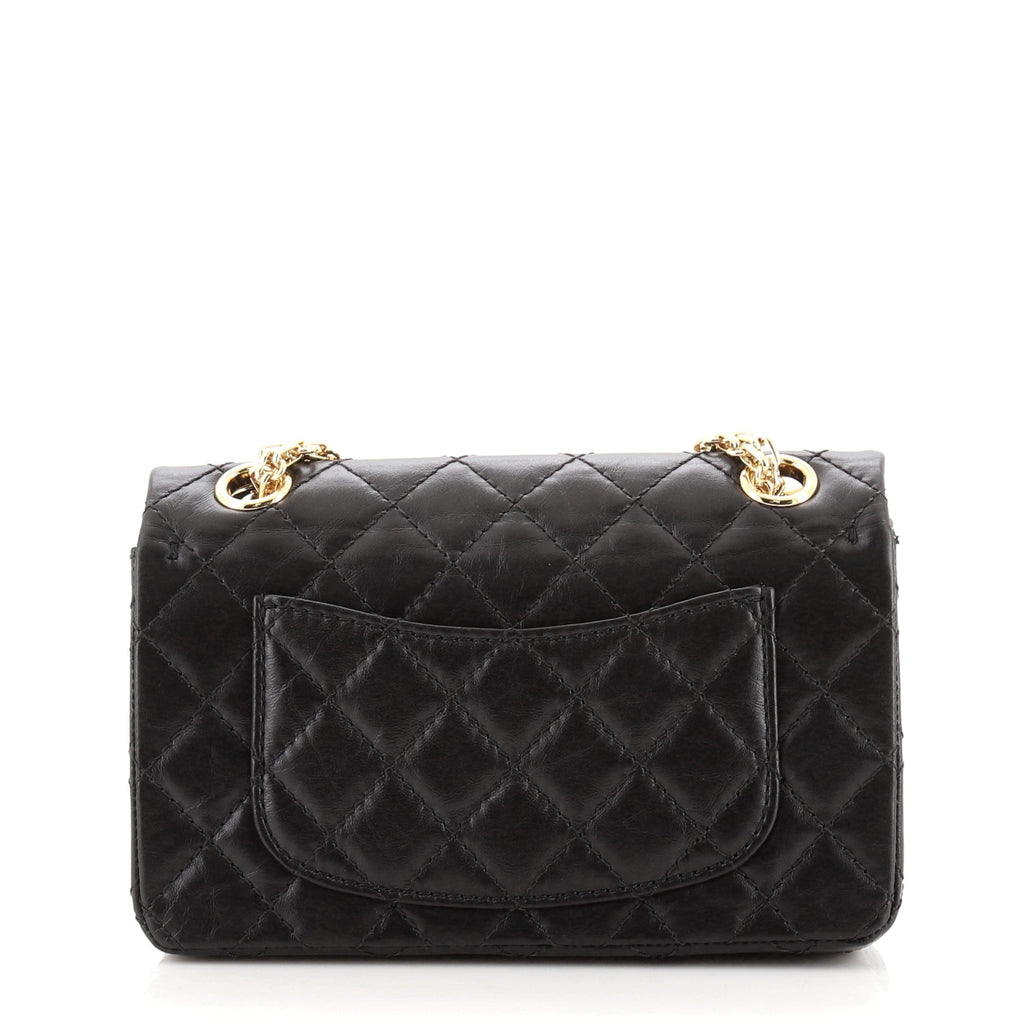 Reissue 2.55 Flap Bag Quilted Aged Calfskin Mini