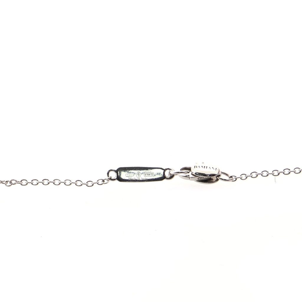 Gomitolo Necklace 18K White Gold with Diamonds