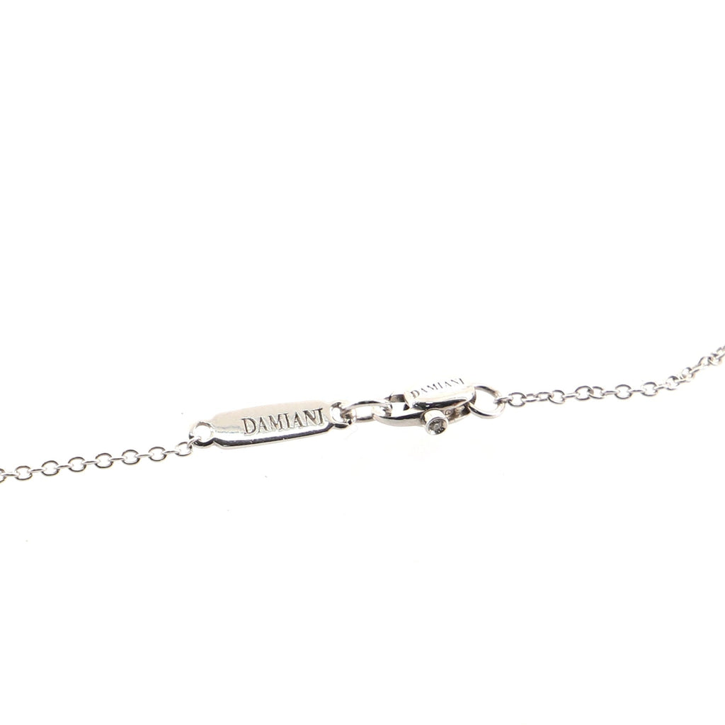 Gomitolo Necklace 18K White Gold with Diamonds