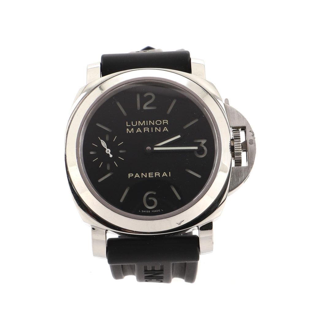 Luminor Marina Manual Watch Stainless Steel and Rubber 44