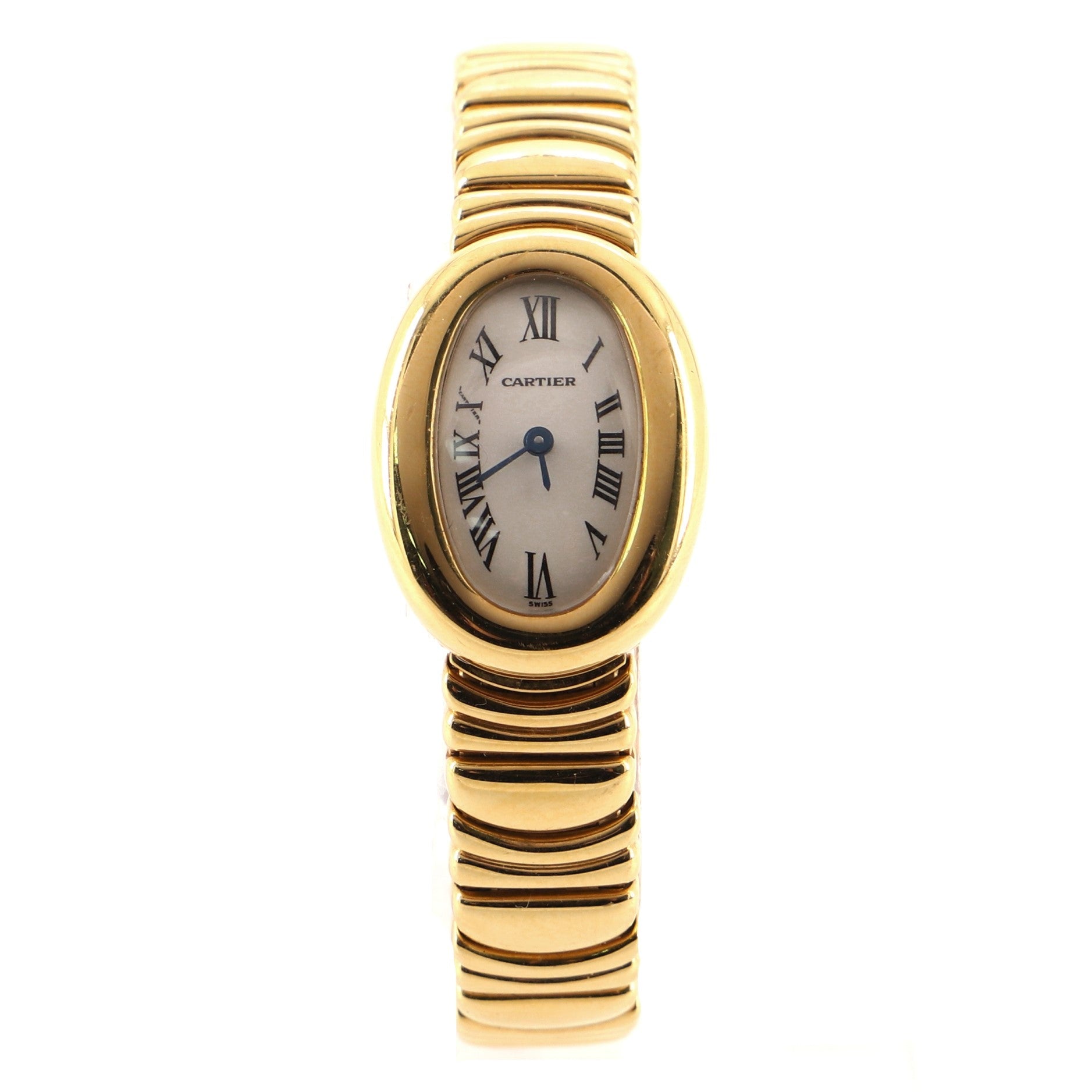 Baignoire Quartz Watch Yellow Gold 18