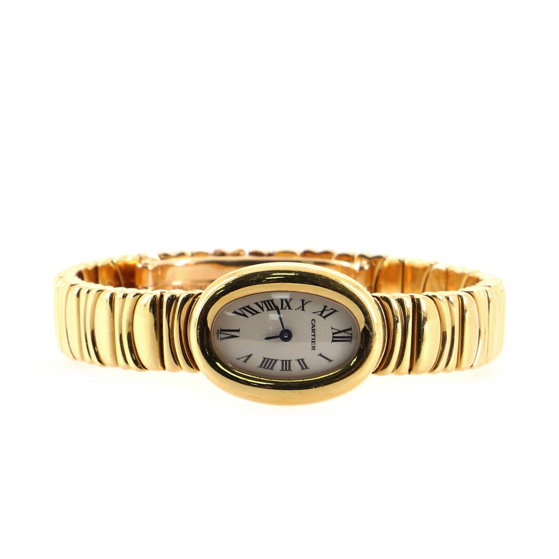 Baignoire Quartz Watch Yellow Gold 18