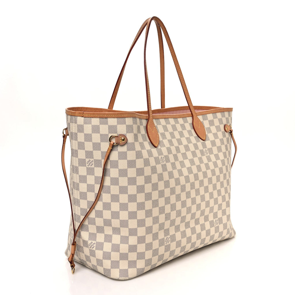 Damier Azur Neo Neverfull GM Rose Ballerine