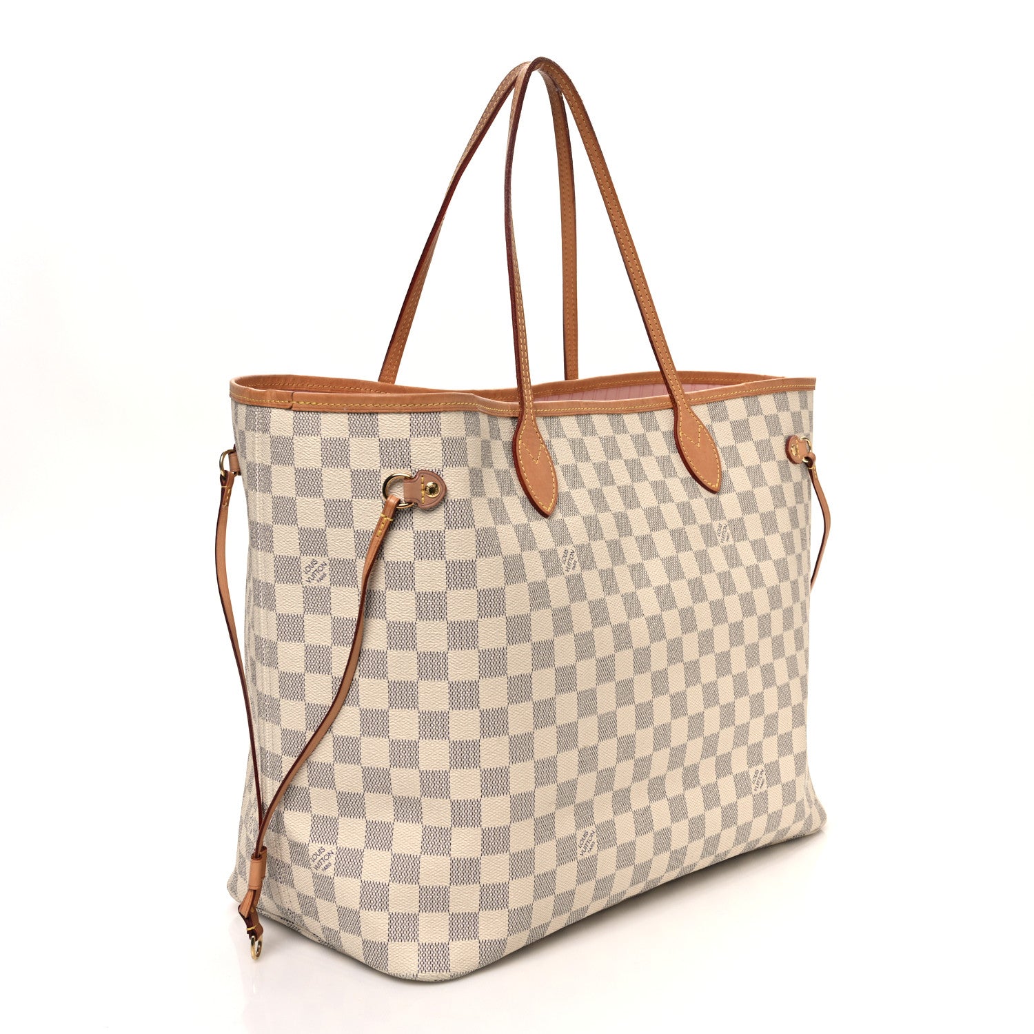 Damier Azur Neo Neverfull GM Rose Ballerine